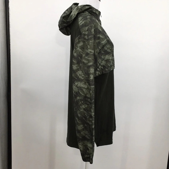 Under Armour Anorak Jacket Mens Large Artillery Green Wind Hooded‎ - Picture 7 of 16